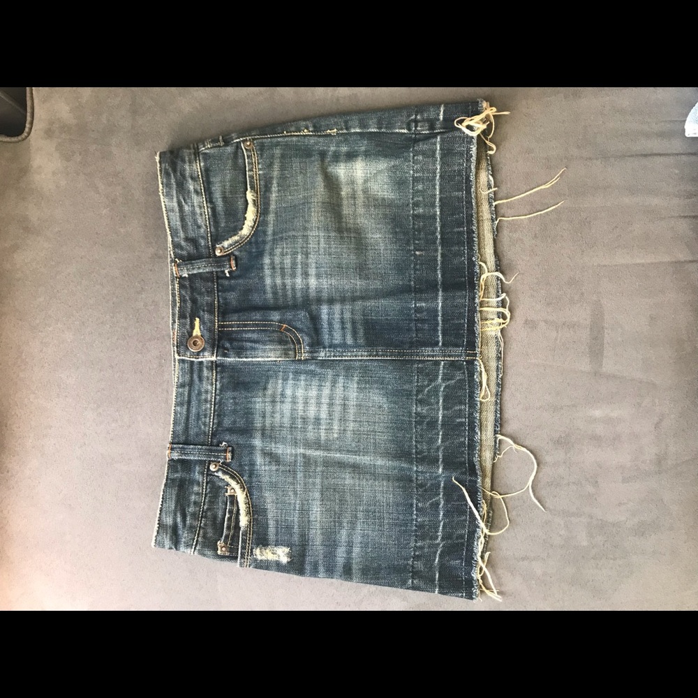 American Eagle Outfitters Mini Jean Skirt